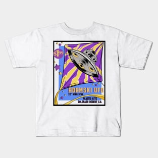 Vintage ufo kite design Kids T-Shirt